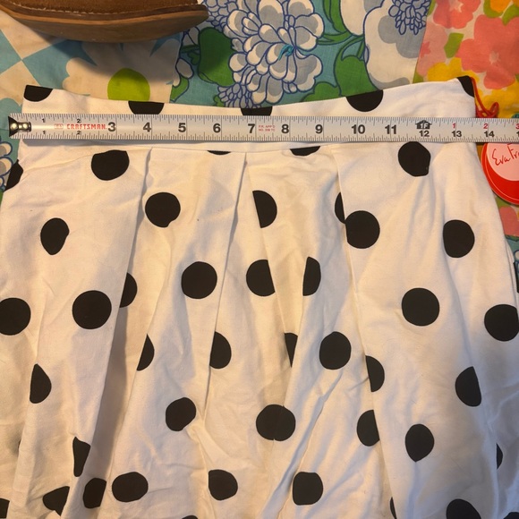 Eva Franco Polka Dot Midi Skirt Small NWT - Picture 10 of 10